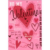 Be my Valentine Stora hjärtan
