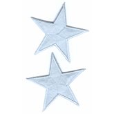 Reflexmärken Stjärnor Blåa