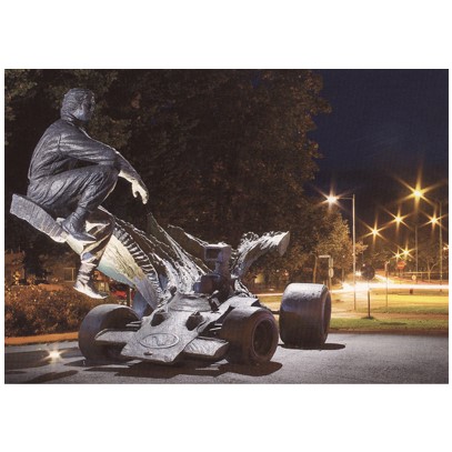 Ronnie Peterson Skulptur