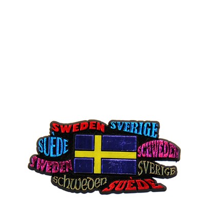 Kylskåpsmagnet Sverige Flagga