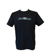 T-shirt Sverige Flagga Sweden L