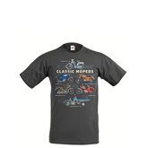 T-shirt Classic Mopeds grå XXL