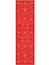 Löpare Rödbo 35x80 cm
