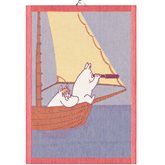 Handduk Mumintrollen Sailing