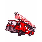 Röd brandbil