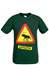 T-shirt Älgvarning Grön L