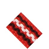 Hemslöjdsband Röd 7 mm