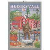 Handduk Hudiksvall Svenska Städer