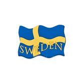 Kylskåpsmagnet Flagga Sweden
